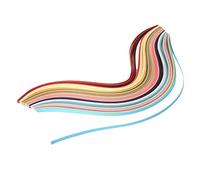 Papel quilling de 26 colores, 260 tiras de arte, papel para manualidades y arte de papel, económico y duradero profesional