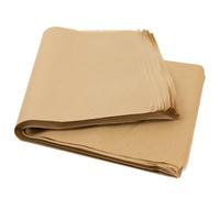 Papel seda kraft, papel fino para envolver, patrones de costura, marrón 100 hojas, 28x62 cm, 24 g/m²