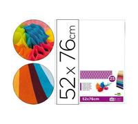 Papel seda liderpapel blanco 52x76 cm 18 gr -paquete de 25 hojas - SE26