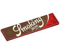 PAPEL SMOKING MARRON LARGO 110MM 33 HOJAS (EL ESTUCHE CONTIENE 50 LIBRITOS)