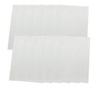 Papel soluble en agua no tejido del bordado de 12 PCS para la ayuda temporal en diversas técnicas del bordado