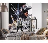 Papel Star Wars Teen Pared Dormitorio Mural Gigante Imagen Póster Negro Arte