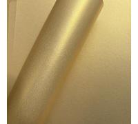 Papel tamaño A4 de color dorado perlado, 120 g/m², de doble cara, compatible con impresoras de inyección de tinta y láser