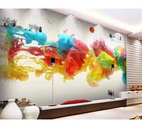 Papel tapiz 3D Murales Vintage Fondo Pared Cemento Pintura Pared Cafetería Tetería Papel tapiz, 3D, 350x245cm