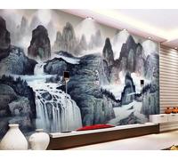 Papel tapiz 3D Murales Vintage Fondo Pared Cemento Pintura Pared Cafetería Tetería Papel tapiz, 3D, 400x280cm