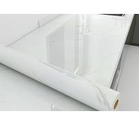 Papel tapiz Adhesivo para encimera de cocina con efecto mármol grueso impermeable resistente al aceite resistente a altas temperaturas con respaldo de papel aluminio papel tapiz autoadhesivo color b