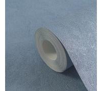 Livingwalls Hot Spots Papel pintado no tejido Unis 10,05 m x 0,53 m - Azul - Papel pintado Aspecto de yeso - 782274