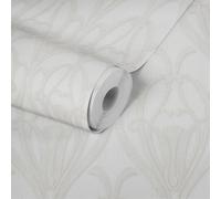 Papel Tapiz Art Deco Con Patrón De Ornamento Y Textura Textil
