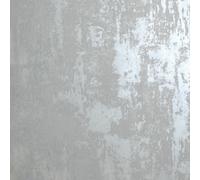 Papel Tapiz Arthouse Industrial De Concreto Orgánico - Gris 902106 - Metálico