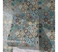 Papel tapiz autoadhesivo, impermeable, despegar y pegar, calcomanías de vinilo extraíbles para decoración del hogar, muebles, cocina y baño