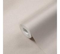 Papel Tapiz Beige Claro Con Efecto Lino Y Patrón Texturizado - Beige