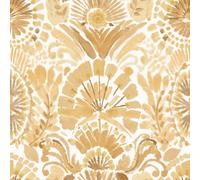 Papel tapiz bohemio de dise o Tempaper, despegable y adhesivo, de damasco bohemio amarillo, 52 cm x 49 m, fabricado en EE. UU.