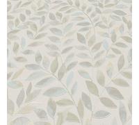 Papel Tapiz Botánico Azul / Natural Erismann Opus Ameroso Hoja Vinilo 10462-02