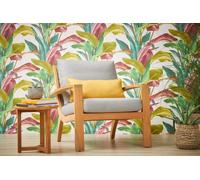 Livingwalls Papel Pintado Flores Antonio - Barcelona Metropolitan Stories 2 A.S. Création Papel pintado tejido no tejido 10.05 m x 0.53 m De Colores Crema Fabricado en Alemania 378621 37862-1