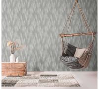 Papel Tapiz Con Diseño Gráfico De Rombo - Gris