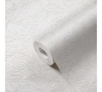 Papel Tapiz Con Efecto De Limpieza Retro - Blanco