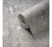 Papel Tapiz Con Patrón Abstracto De Mimbre Y Efectos Metálicos - Gris, Plata