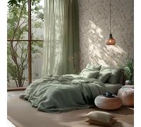 Livingwalls Hot Spots Papel pintado no tejido Floral 10,05 m x 0,53 m - Crema, beige, metálico - Papel pintado Selva - 782032