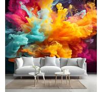 Papel tapiz con póster fotográfico 3D Fumar Mural de pared extraíble Arte En Color Decoración pegatinas de pared para habitación infantil dormitorio de adolescentes 450x320cm