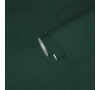 Papel Tapiz De Color Sólido Con Estructura Ligera - Verde, Verde Oscuro