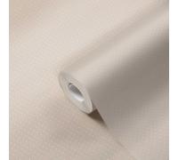 Papel Tapiz De Estilo Campestre Con Pequeños Puntos - Beige, Blanco
