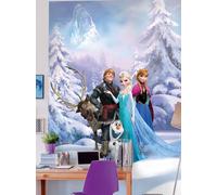 Papel Tapiz De Foto Azul Para Dormitorio De Niñas Disney FROZEN 100x72 Pulgadas