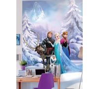 Papel Tapiz De Foto Azul Para Dormitorio De Niñas Disney FROZEN 100x72 Pulgadas