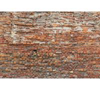 Papel Tapiz De LADRILLO 368x248 cm Rojo Para Dormitorio Y Sala De Estar