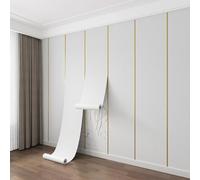 Papel tapiz de mascota con patrón de cáñamo de línea dorada de color puro adhesivo de pared para fondo de sala de estar oficina y hotel