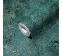 Papel Tapiz De Petróleo Con Diseño Estructural - Verde, Metálico