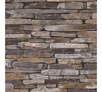 Papel Tapiz De Pizarra De Piedra Natural 10m A.S. CREATION (9142-17) Texturizado