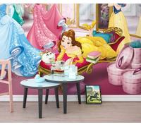 Papel Tapiz De Princesa Mural De Pared 368x254 CM Cenicienta Aurora Ariel Bella