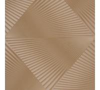 Papel Tapiz De Vinilo Texturizado Geométrico 3D Resistente Oro Erismann 10404-30