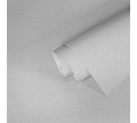 Papel Tapiz En Efecto De Yeso Con Estructura Dimensional - Blanco