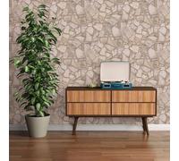 BB51143-Ladrillos Y Más Efecto De Pared De Ladrillo Beige Galerie