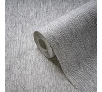 Papel Tapiz En Textura Textil Ligeramente Brillante - Blanco, Gris, Plata