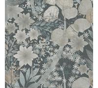 Papel Tapiz Erismann Jardín Secreto Denim Azul 1050644 Vinilo