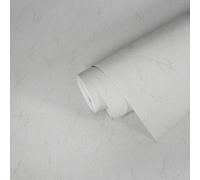 Papel Tapiz Estructurado Con Efecto De Yeso - Marrón, Blanco