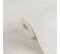 Papel Tapiz Exclusivo Con Estructura Y Brillo En Diseño De Olas - Blanco, Gr