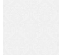 Papel Tapiz Floral 3D Elemento En Estilo Colonial - Blanco