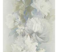 Elegante Papel Tapiz De Vinilo Erismann 10513-08 Aurora Floral Panel Pared Azul