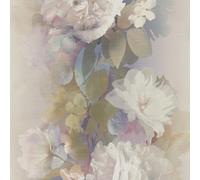 Papel Tapiz Floral Aurora Texturizado Morado Erismann 10513-09 Para Sala Comedor