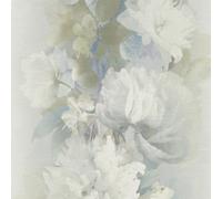 Elegante Papel Tapiz De Vinilo Erismann 10513-08 Aurora Floral Panel Pared Azul