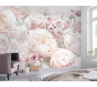 Komar 8-976 Papel pintado fotográfico para pared, 8 partes, 368 x 254 cm, diseño de rosas