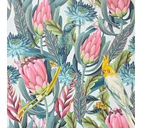 Papel Tapiz Floral Flores Rutas Rosas Margaritas Elegante Moderno - Elige Diseño