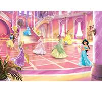 Papel Tapiz Foto Disney Mural Princesas Niñera Dormitorio Jasmine Ariel Belle