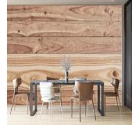 Papel Tapiz Fotográfico 3D Grano De Madera Natural Papel Tapiz Tela De Seda,Sala De Estar Dormitorio Fotografía Póster Decoración De Pared-350X245Cm Mural De Panorámico