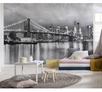 Papel Tapiz Fotográfico Komar 368x254cm New York, Negro, Brillante