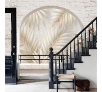 Papel tapiz fotográfico muro de Planta abstracta de lujo para Instagram 250x175cm tissu non tissé Fondo De Pantalla XXL Moderna Decoración De Pared Sala Cuarto Oficina Salón,hojas de palma