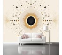 Papel tapiz fotográfico Patrones de oro de lujo del universo Decoración De Pared 400 x 280 cm mural fotográfico decorativo para sala de estar, dormitorio, oficina y habitación de los